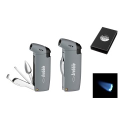 Brebbia Αναπτήρας Πίπας Grey With Pipetool 22190